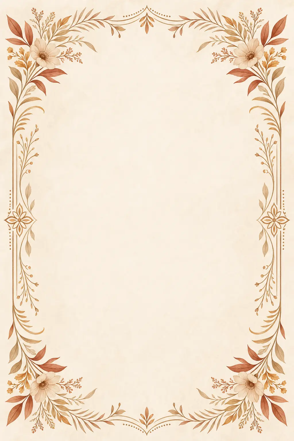 Invitación Boho Tierra