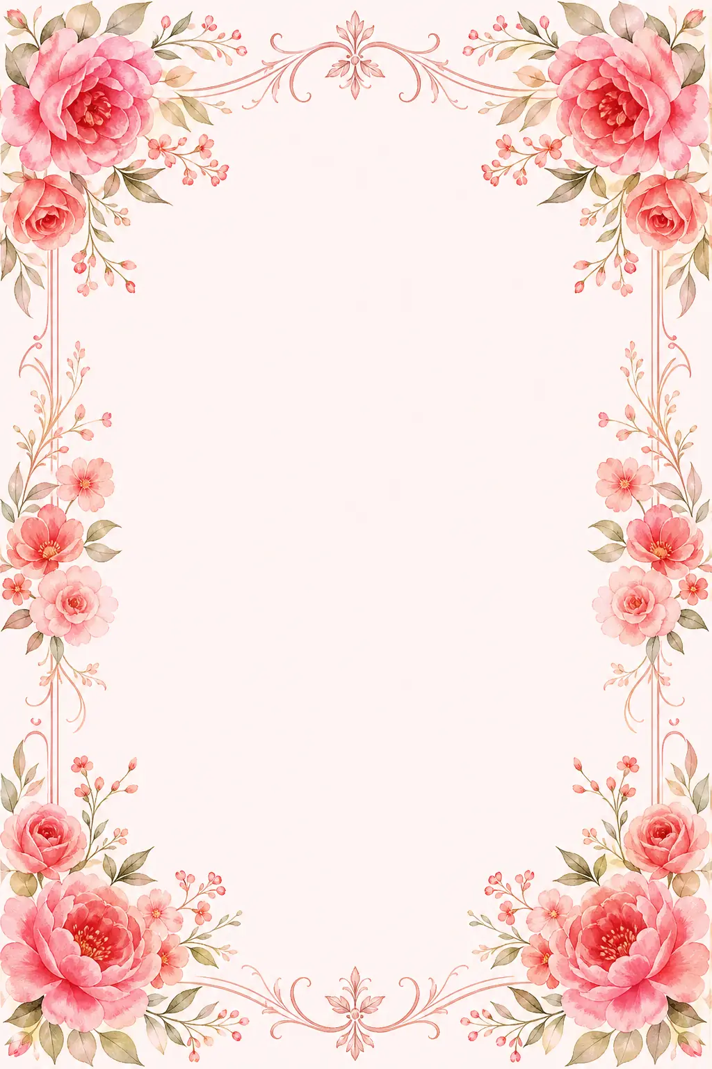 Invitación Floral Vivo